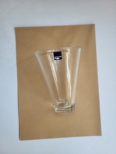Vase, Leonardo, Glas,  klar, 17 cm hoch, konisch,  Durchmesser 12,5 cm zu 6 cm, 