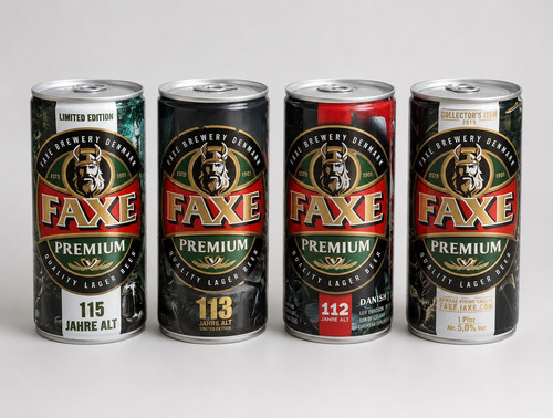 Faxe premium bierdosen - premium, 4x