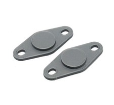 Grau Spiegel Block Off