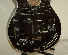 Alte Framus Gitarre 50er 60er Jahre Camping Vintage