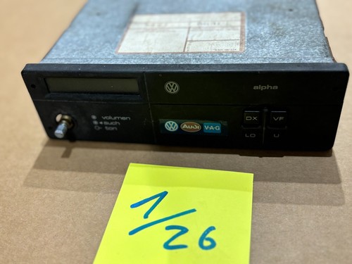 Golf gti radio - radio, alpha