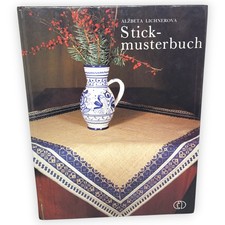 Stickmusterbuch Alzbeta Lichnerova Verlag für die Frau 1987 DDR Buch Sticken