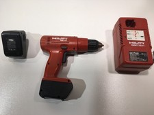 Hilti Akkuschrauber SB 10 mit 2 Akkus und Ladegerät. (143)
