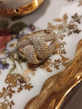 Ring♥️ Gold 375 Gelbgold Gr.53 16,8 mm Damenring echt Gold Knoten edel chic