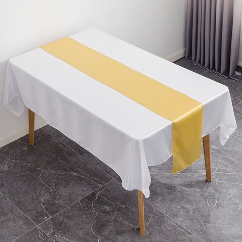 Elegante satin tischauflage - elegante,