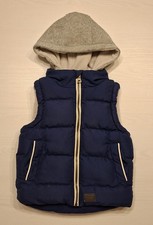 Weste mit Kapuze, Wattiert