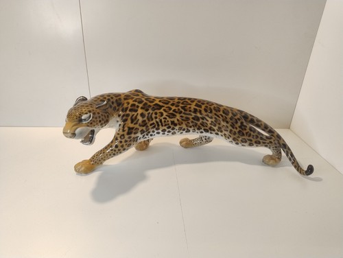 Großer leopard porzellan - leopard,,