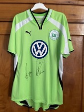 VfL Wolfsburg Trikot, 17 Rische Signiert, 2001/02 Matchworn #111