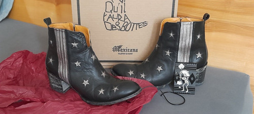Mexicana boots leder schwarz - mexicana,