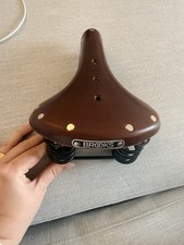 Brooks Kernledersattel B396 Flyer S Classic - Brooks B396, Damen, braun