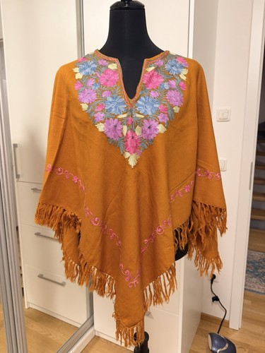 Handwoven kashmere poncho - handwoven,,