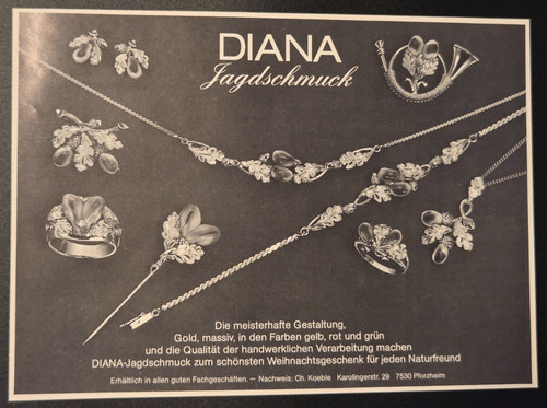 Diana jagdschmuck schmuck - 25.,
