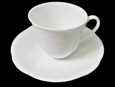 V&B ARCO WEISS Kaffeetasse mit Untertasse sehr gut VILLEROY&BOCH mehr