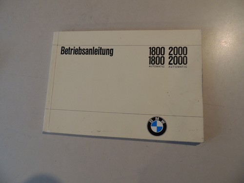 Bmw 1800 2000 automatic 1971 - bmw,