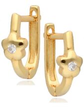 Creolen Gold Blume 18k