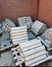 Graue Palisaden, Verbundpalisaden, Rundpalisaden, Betonpalisaden