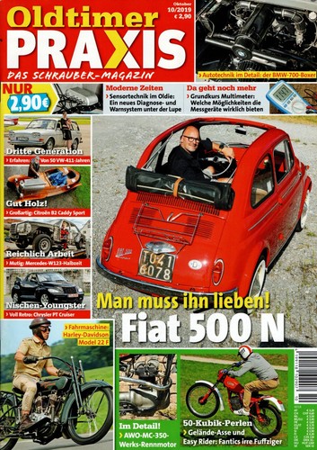 Oldtimer praxis 2019 - praxis, fiat