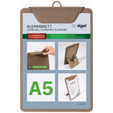 Sigel speisekarten klemmbrett - sigel, speisekarten-klemmbrett