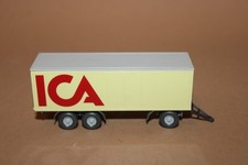 Wiking  1:87   LKW 3 -Achs Koffer  Anhänger ICA 