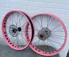 Fatbike Laufradsatz 150/197 mm 9 fach Kassette Centerlock Bremsscheiben NEU