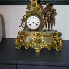 Antike französische Kaminuhr