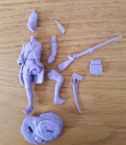 Britischer grenadier 1751 - grenadier,