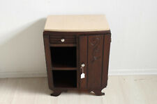 Nachtschrank Beisteller Eiche ArtDeco Kommode Belgien um 1930-40 Kle210