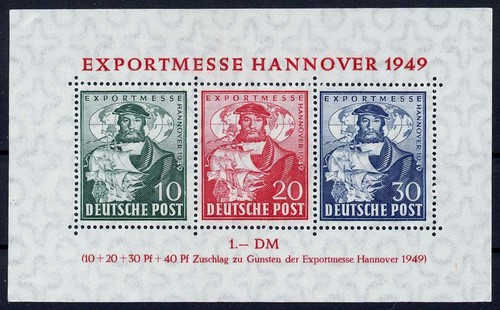 Bizone block postfrisch - bizone,