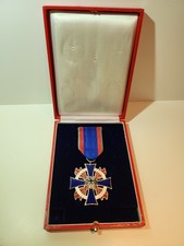 Deutsches Feuerwehr Ehrenkreuz Im Etui Steinhauer & Lück Orden Abzeichen