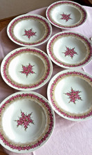 Suppenteller Rosenmuster mit