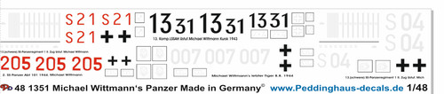 Peddinghaus decals 1351 - peddinghaus-decals,