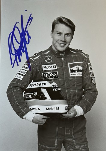 Mika häkkinen signiert - signiert, f1
