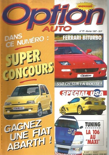 Auto option dachspoiler - option, nr.77