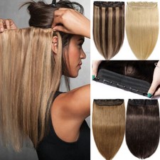 Ein Tressen Echt Haarteil