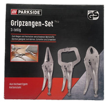 PARKSIDE® Gripzangenset, 3-teilig, Schweißzange Langbeckzange Feststellzange