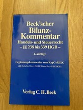 Beck scher bilanz kommentar - beck'scher, bilanz-kommentar
