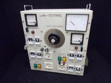 LoWo-Testtafel Spar-Stelltrafo, Messtechnik, beige. Ungeprüft! #IK-683