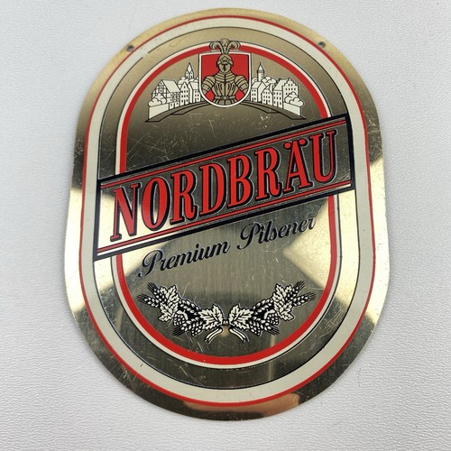 Zapfhahnschild nordbräu - zapfhahnschild, "nordbräu