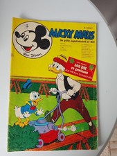 Micky Maus 1970 Heft 43 ,Mit Fußballsammelbild Olympiaalbum