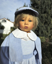 Götz Künstlerpuppe Junge Micheli 58 cm Puppe Elisabeth Lindner Sammlerpuppe Doll