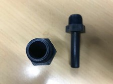 Schlauchverschraubung / 3/4 Zoll / 19mm Kunststoff / Tank / Boot / Garten