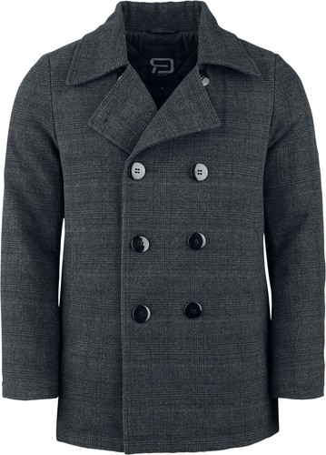 Red emp herren pea coat - emp,