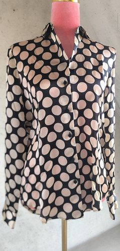 Silk seidenbluse zara - silk, dots