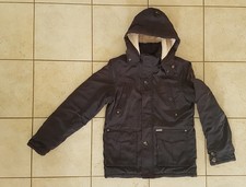 Winterjacke, Kinder Jungen, Gr. 164, Cars Jeans, dunkelblau, mit Kapuze