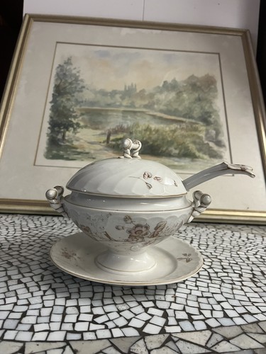 Antike servierschale mit - ,