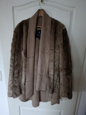 Felljacke Damen Braun Größe 46 Neuwertiger Top Zustand