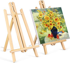 Holz Staffelei 2 Stück 19x30