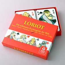 5 LORIOT Karten Spiele Romme