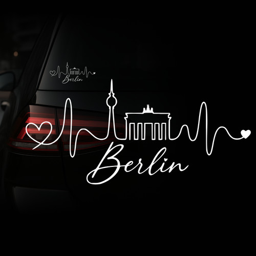 Berlin skyline herzschlag - skyline,