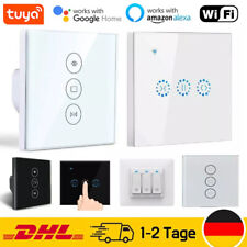 Smart Life WIFI Rolloschalter Vorhang Schalter Wandschalter Wlan Touch Alexa APP
